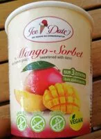 Mängden socker i Mango-sorbet