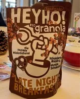 Mängden socker i Late night breakfast