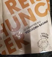 Mängden socker i Gedämpfter Bio Vollkorn Basmati