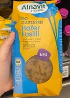 Mängden socker i Hafer fusilli