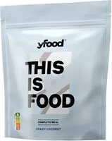 Mängden socker i yfood Classic Pulver Crazy Coconut