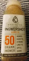 Mängden socker i INGWERSHOT - KAROTTE ZITRONE