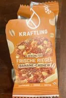 Mängden socker i Gekühlter Frische Riegel Banane-Cashew