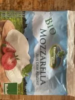 Mängden socker i Mozzarella aus pasteurisierter Milch, Vollfettstufe