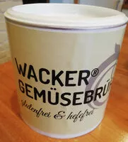 Mängden socker i Wacker Gemüsebrühe Bio