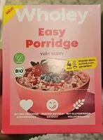 Mängden socker i Easy Porridge Very Berry