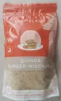 Mängden socker i Quinoa Burger-Mischung