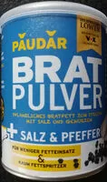 Mängden socker i Bratpulver Salz &Pfeffer