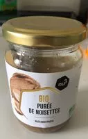 Mängden socker i Puree de noisettes