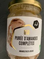 Mängden socker i Purée d'amande complètes