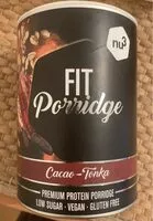 Mängden socker i Porridge Cacao Tonka