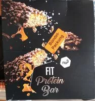 Mängden socker i Fit protein barre, satted caramel