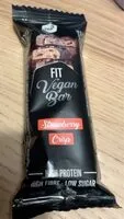 Mängden socker i Fit Vegan Bar Stawberry Crisp
