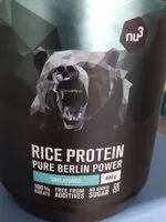 Mängden socker i Protéines riz nu3