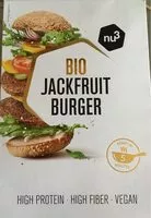 Mängden socker i Nu3 bio jackfruit burger