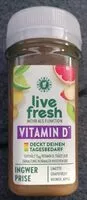 Mängden socker i Vitamin D - INGWERPRISE