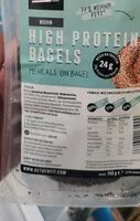 Mängden socker i Benefit high protein bagels