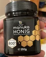 Mängden socker i Manuka honig