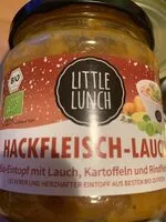Mängden socker i Little Lunch Hackfleisch-Lauch