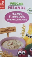 Mängden socker i Getreidebrei Banane & Pflaume