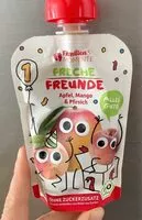 Mängden socker i Freche Freunde - Apfel, Mango & Pfirsisch