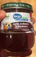 Mängden socker i Apfel, Erdbeere & Blaubeere