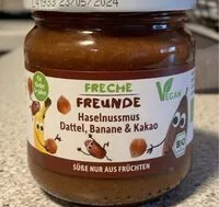 Mängden socker i Haselnuss Dattel, Banane & Kakao