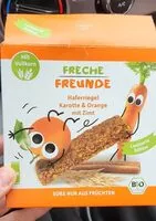 Mängden socker i HAFERRIEGEL Karrotte und Orange Bio Kinder