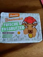 Mängden socker i Frische Fassbutter