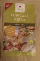 Mängden socker i Loe Carb Pizza Backmischung 250g
