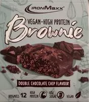 Mängden socker i vegan high protein brownie