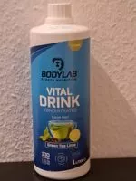 Mängden socker i Vital Drink Green Tea Lime