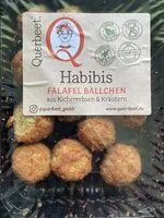 Mängden socker i Habibis - Kirchererbsenbällchen mit Kräutern