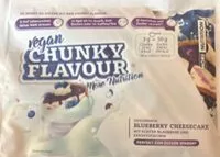 Mängden socker i Vegan Chunky Flavour Blueberry Cheesecake