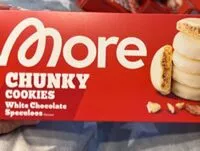 Mängden socker i Chunky Cookies White Chocolate Speculoos