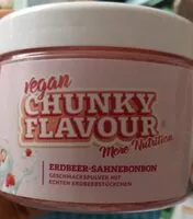 Mängden socker i Chunky Flavour Erdbeer-Sahnebonbon