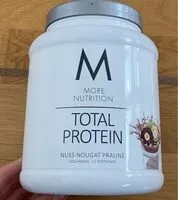 Mängden socker i Total Protein Nuss-Nougat Praliné