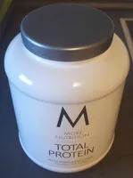 Mängden socker i Total Protein Geschmacksneutral