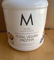Mängden socker i Total Vegan Blueberry