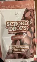 Mängden socker i Schoko Drops Vollmilch