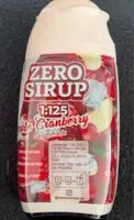 Mängden socker i Zerup Sirup Apple Cranberry