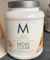 Mängden socker i More Clear - Peach Passionfruit Ice Tea