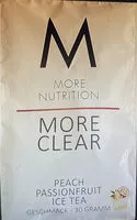 Mängden socker i More Clear Peach Passionfruit Ice Tea