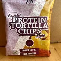 Mängden socker i Protein Tortilla Chips Oriental