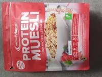 Mängden socker i Protein Müsli Himbeere