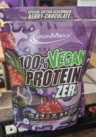 Mängden socker i 100 Vegan Protein Zero Berry-Chocolate