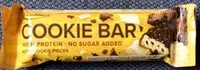 Mängden socker i Cookie Bar Chocolate Cookie Dough
