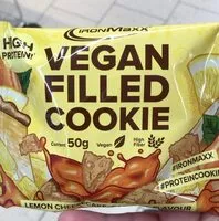 Mängden socker i Vegan filled cookie Lemon Cheesecake - Caramel Flavour