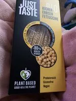 Mängden socker i Fettucine, Kichererbsen