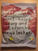 Mängden socker i Beet Jerky Soy Sauce x Sesame